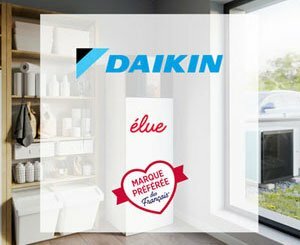 Daikin élue Marque Préférée des Français dans la catégorie "pompes à chaleur"