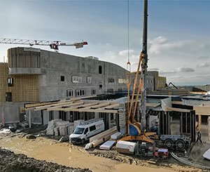 [Vidéo reportage] - chantier en cours : Collège de Saint-Cergues en Haute-Savoie