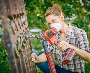 Lime électrique sans fil TE-BF 18 Li-solo pour un ponçage de précision des surfaces difficiles d'accès