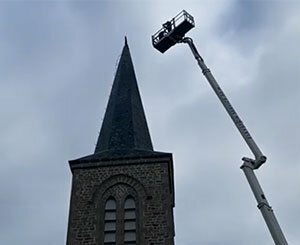 Dépose de croix – Eglise de Saint Fraimbault de Prières (53)