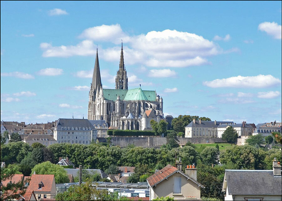 Cathédrale de Chartres © Marianne Casamance via Wikimedia Commons - Licence Creative Commons