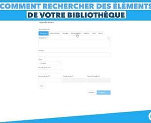 Tuto Obat I Comment rechercher vos fournitures et ouvrages dans votre bibliothèque de chantier