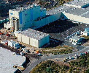 Knauf inaugure son nouveau site de production de plaques de plâtre à Fos-sur-Mer (13)