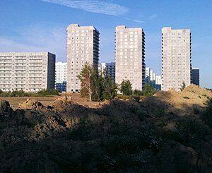 Alfortville dans le Val-de-Marne démolit trois de ses tours d'habitation