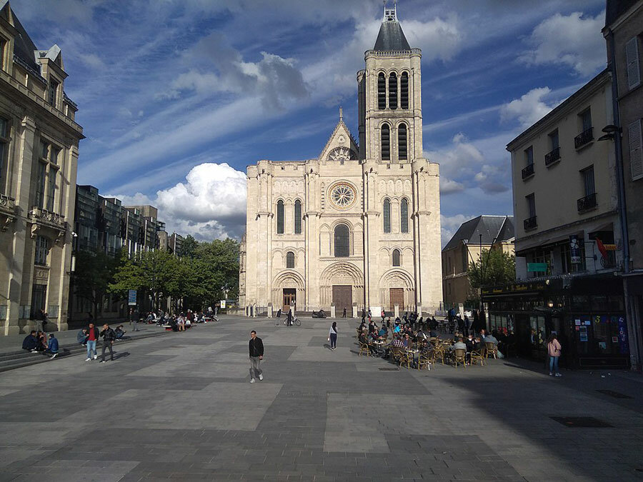 Basilique de Saint-Denis © GrandEscogriffe via Wikimedia Commons - Licence Creative Commons