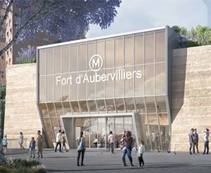 Fort d'Aubervilliers : la gare du Grand Paris Express par l'architecte Audrey Lanne