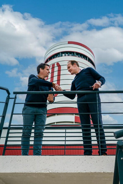 Signature entre le Management du Groupe Morisset et de Hoffmann Green © Hoffmann Green