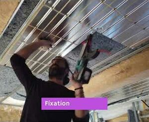 Plafond chauffant rafraîchissant en fibre de bois dans le Tarn !