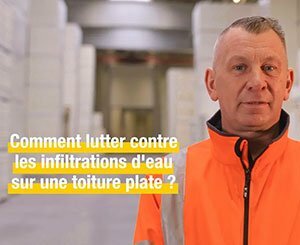 Comment lutter contre les infiltrations d'eau sur une toiture plate ?