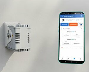 Installation Delta R : Capteur d'inclinaison bi-axe