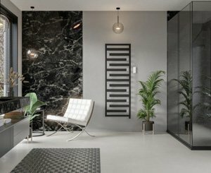 Le radiateur sèche-serviettes Acova Kapla, se décline en chauffage électrique