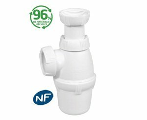 Wirquin lance le tout premier siphon blanc à base de matière recyclée