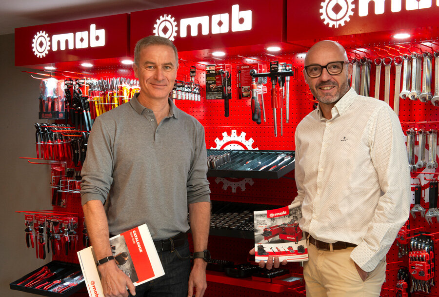 Thibaut Moulin PDG de MOB et Fabrice Chabot, Directeur Commercial chez MOB © MOB