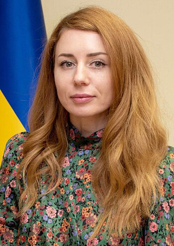 Svitlana Gryntchouk, ministre ukrainienne de l'Énergie © Міндовкілля via Wikimedia Commons – Licence Creative Commons