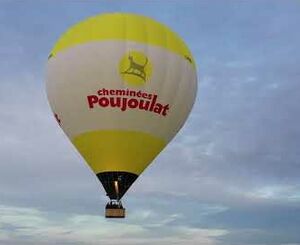 Voyage en montgolfière Cheminées Poujoulat au-dessus du Marais Poitevin