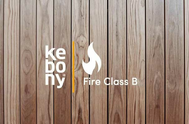 Kebony Clear avec retardateur de flamme © Kebony