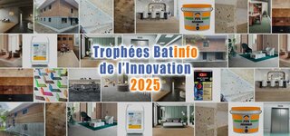 Trophées Batinfo de l'Innovation 2025 : les nouveautés sélectionnées dans la catégorie "Finition, peinture, revêtement sol et mur"