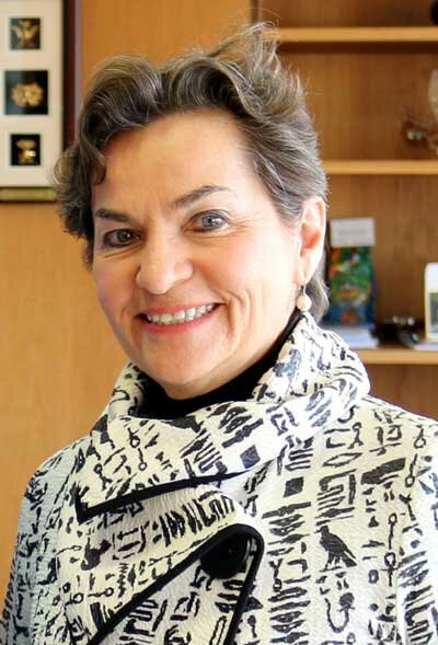 Christiana Figueres, ancienne secrétaire exécutive de la Convention-cadre des Nations unies sur les changements climatiques © International Maritime Organization via Wikimedia Commons – Licence Creative Commons