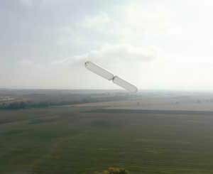 La start up française wind fisher présente la première éolienne de haute altitude à effet Magnus au monde