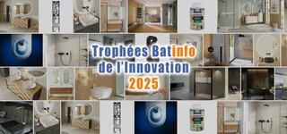 Trophées Batinfo de l'Innovation 2025 : les nouveautés sélectionnées dans la catégorie "Salle de bain, plomberie, sanitaire"