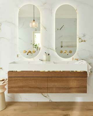 Miroir serti © Jacob Delafon