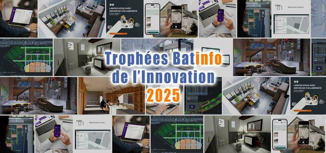 Trophées Batinfo de l'Innovation 2025 : les nouveautés sélectionnées dans la catégorie "Logiciel et Appli"