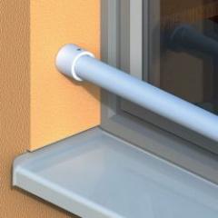 Système de barre d’appui de fenêtre en aluminium