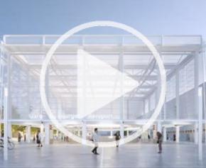 La future gare Le Bourget Aéroport