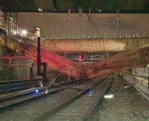 Un incident de chantier à Paris interrompt la circultation du RER C...