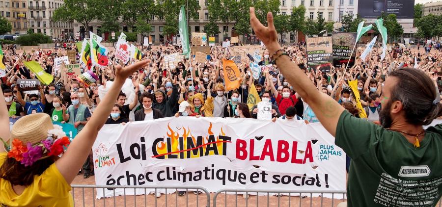 The "March after" brought together 115.000 people for the climate on Sunday