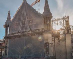 The works of Notre-Dame de Paris in timelapse