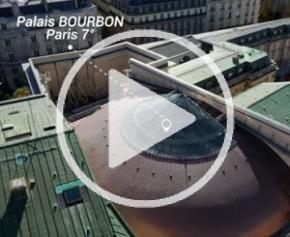 Rénovation de la toiture du Palais Bourbon à Paris