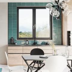Modern PVC window that combines performance and design