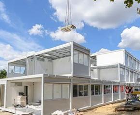 Deltamod delivers 1.700 m² of refurbished modular offices in IDF ...