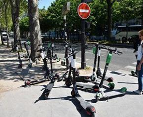 Scooters limited to 10 km / h throughout Paris before Christmas