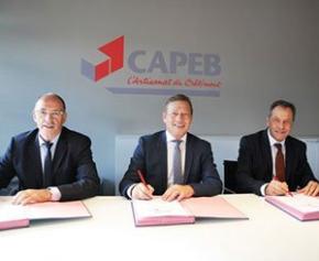 La CAPEB, Würth France et l'Iris-ST renouvellent leur collaboration
