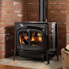 Wood stove timeless and charming, equipped with dual catalytic combustion