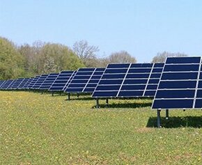 Inauguration of a new giant solar park in Gien in Loiret, but...