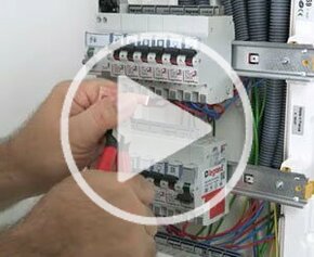 How to add a light or socket circuit breaker in an electrical panel?