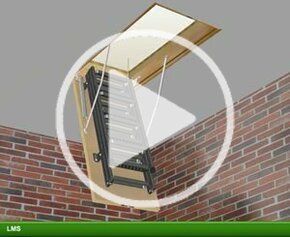 Introducing Fakro's LMS scissor stairs