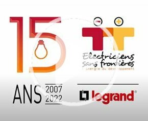 15 ans de partenariat entre Legrand et Electriciens sans frontières