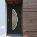 PVC entrance door, performance and modernity