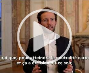 Soirée debat Ademe/I4CE  : interview de Baptiste Perrissin Fabert