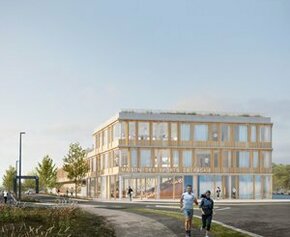 The Rehau active slab equips the future headquarters of the French Football Federation...