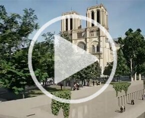 La création d'un modèle 3D des abords de Notre-Dame de Paris