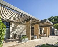 5 nouveaux modèles de pergolas Wallis&Outdoor design by Dank Architectes : Shine, Canyon, Carbon, Graphite et Steel, aux couleurs de la nature