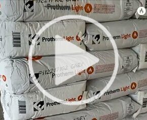 Protherm Light : Enduit pour la protection passive au feu des bâtiments en acier, béton et brique