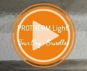 Protherm Light sur la Tour OXY de Bruxelles