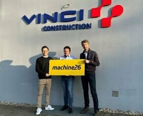 Machine26 s'associe avec Vinci Construction