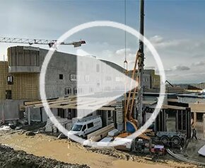 [Vidéo reportage] - chantier en cours : Collège de Saint-Cergues en Haute-Savoie